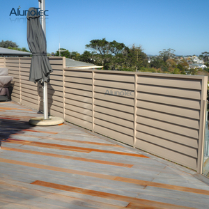 Garten-Horizontalzaunplatten-Profil-Aluminiumlattenzaun