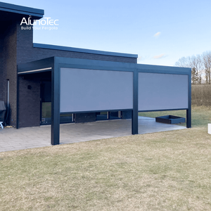 AlunoTec Outdoor-Terrassenkonstruktion, Erholungsbereich, Hinterhof, Veranda