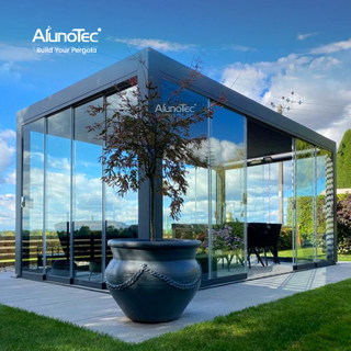 AlunoTec 6m x 4m Alfresco Louvre Diy Pergola System für Versandkosten
